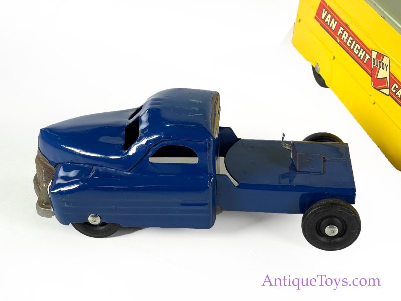 Buddy L Pressed Steel Mint No. 413 "Van Freight Carrier" Truck in Box <FONT COLOR="ff000 ">*SOLD*</font> - Image 12