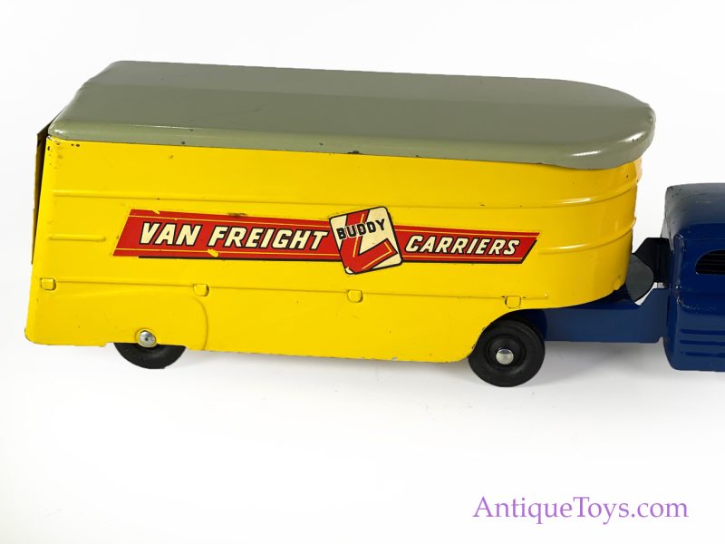 Buddy L Pressed Steel Mint No. 413 "Van Freight Carrier" Truck in Box <FONT COLOR="ff000 ">*SOLD*</font> - Image 7