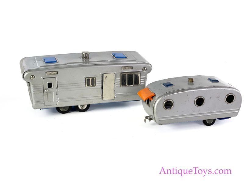 SSS Tin Camper Trailer Japanese Toy <FONT COLOR="ff000 ">*SOLD*</font>