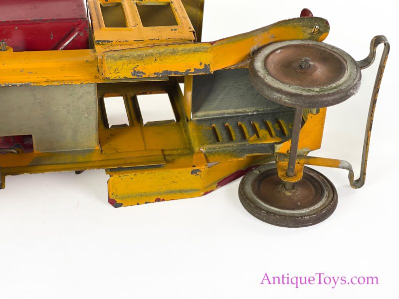 Dayton Friction Toy Works ca. 1925 Pressed Steel Coal & Ice Truck <FONT COLOR="ff000 ">*SOLD*</font> - Image 3