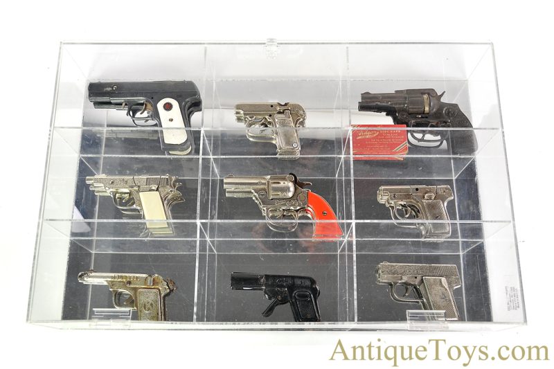 AntiqueToys.com "Insta Collector Display" Mini Collection of Antique Cap Guns <FONT COLOR="ff000 ">*SOLD*</font>