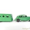 Kingsbury Manufacturing Co. Pressed Steel Windup Lincoln Zephyr and Camper <FONT COLOR="ff000 ">*SOLD*</font>