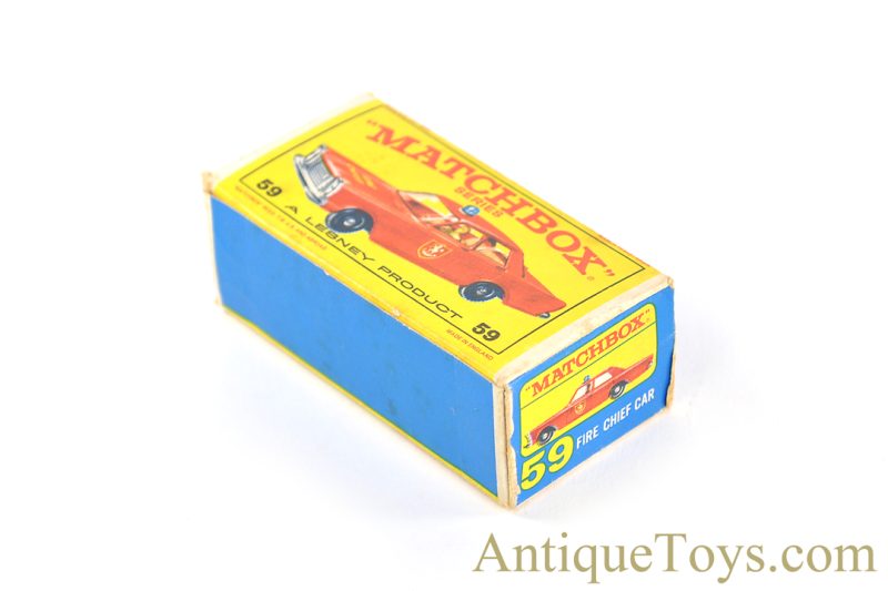 代引き不可】 LESNEY FIRE CHIEF CAR イギリス製 - おもちゃ