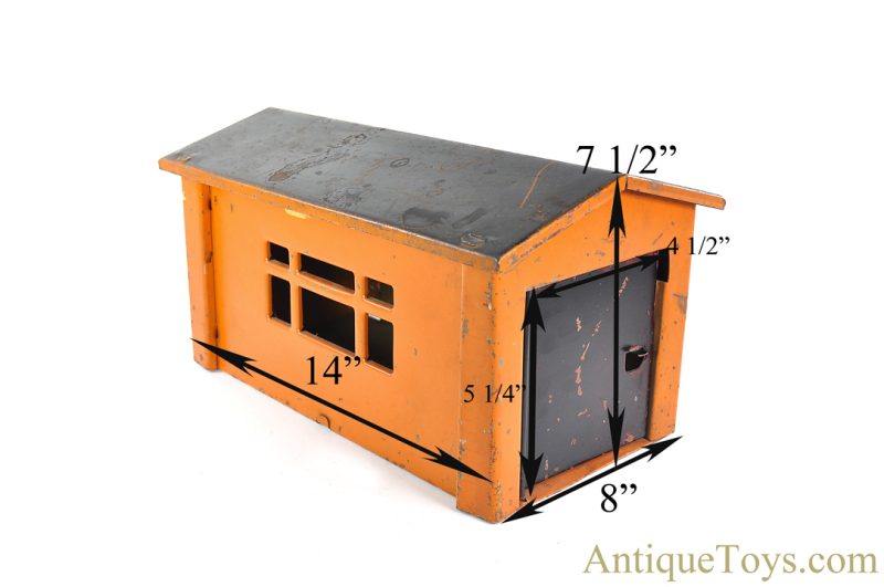 Wyandotte/Dayton/Schieble Pressed Steel Garage <FONT COLOR="ff000 ">*SOLD*</font> - Image 9
