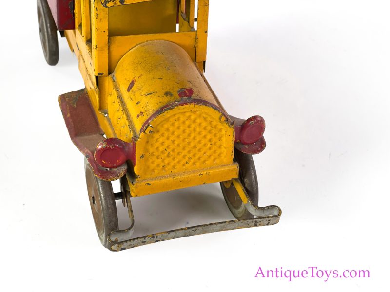 Dayton Friction Toy Works ca. 1925 Pressed Steel Coal & Ice Truck <FONT COLOR="ff000 ">*SOLD*</font> - Image 8