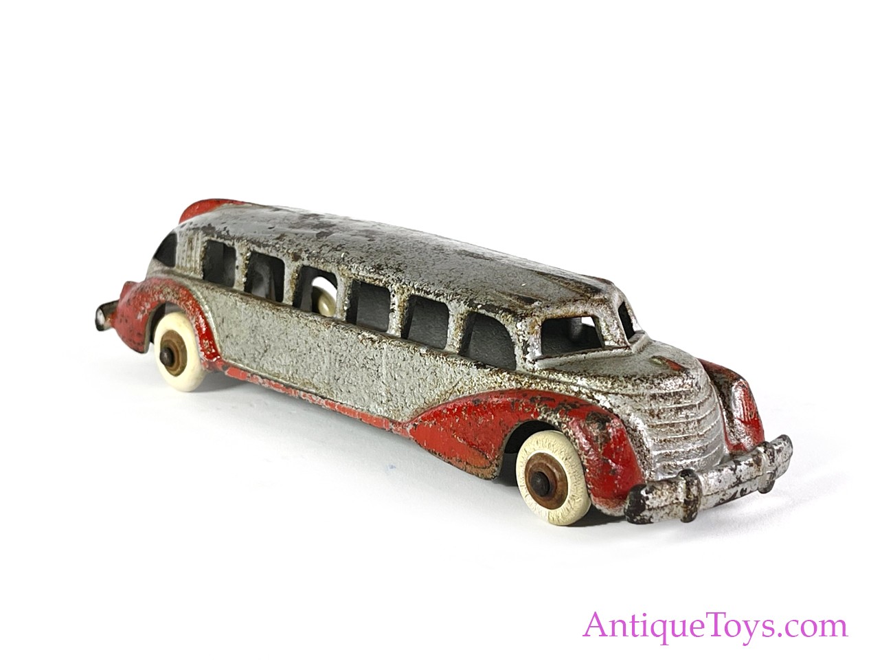 Hubley ca. 1937 Cast Iron No. 617 Unusual Bus for Sale <FONT COLOR="ff000 ">*SOLD*</font>