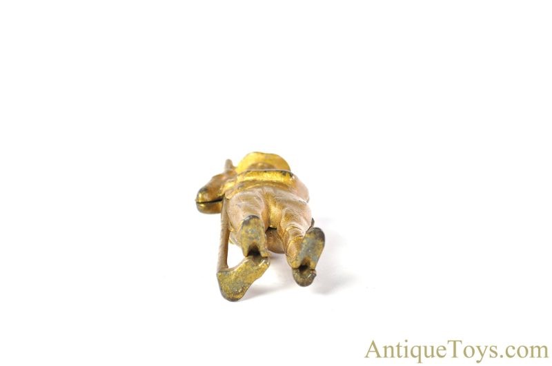 A.C. Williams Cast Iron #8248 Gold “Soldier Boy Bank” Boy Scout Still Coin Penny Bank <FONT COLOR="ff000 ">*SOLD*</font> - Image 7
