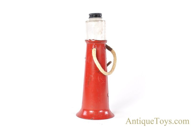 Wyandotte Toys All Metal Products Co. Pressed Steel #410 Red Gas Pump *SOLD* - Image 2