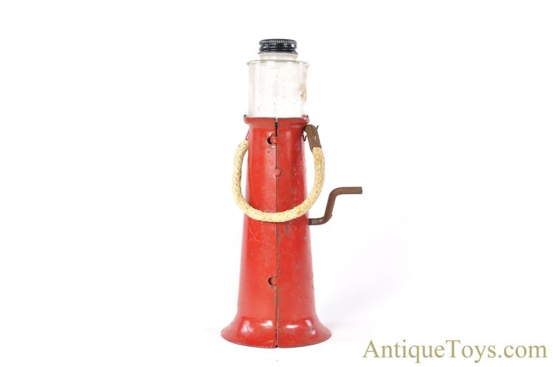 Wyandotte Toys All Metal Products Co. Pressed Steel #410 Red Gas Pump *SOLD*