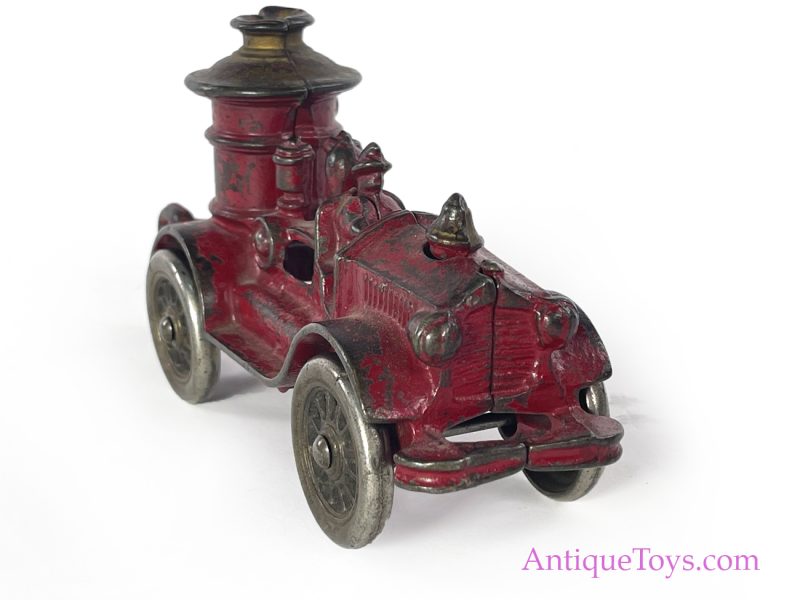 A.C. Williams Cast Iron Double Pumper Fire Engine 4.25" <FONT COLOR="ff000 ">*SOLD*</font> - Image 4