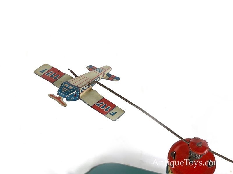 German Tin Penny Toy Airplanes on Tower for Sale <FONT COLOR="ff000 ">*SOLD*</font> - Image 6