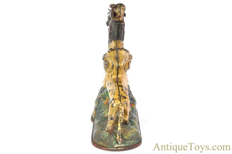 Kyser & Rex Cast Iron "Lion and Two Monkeys" Mechanical Bank <FONT COLOR="ff000 ">*SOLD*</font> - Image 4