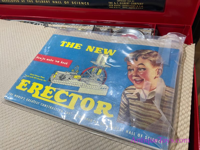 AC Gilbert Erector Set 10 1/2 with Parachute <FONT COLOR="ff000 ">*SOLD*</font> - Image 5