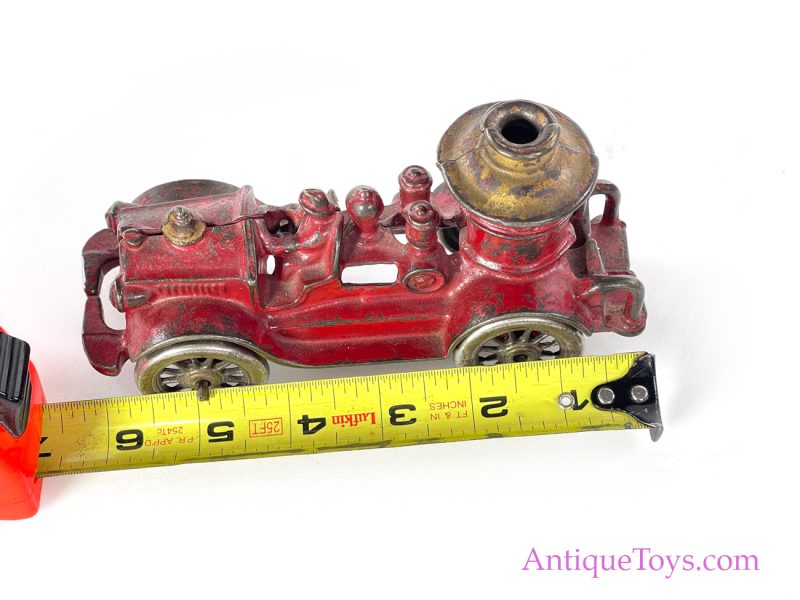 A.C. Williams Cast Iron Double Pumper Fire Engine 4.25" <FONT COLOR="ff000 ">*SOLD*</font> - Image 10