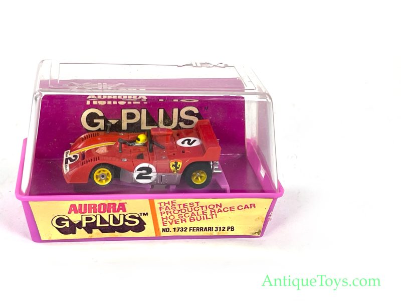 Aurora G-Plus No. 1732 AFX Ferrari 312 PB HO Slot Car in Box <FONT COLOR="ff000 ">*SOLD*</font>