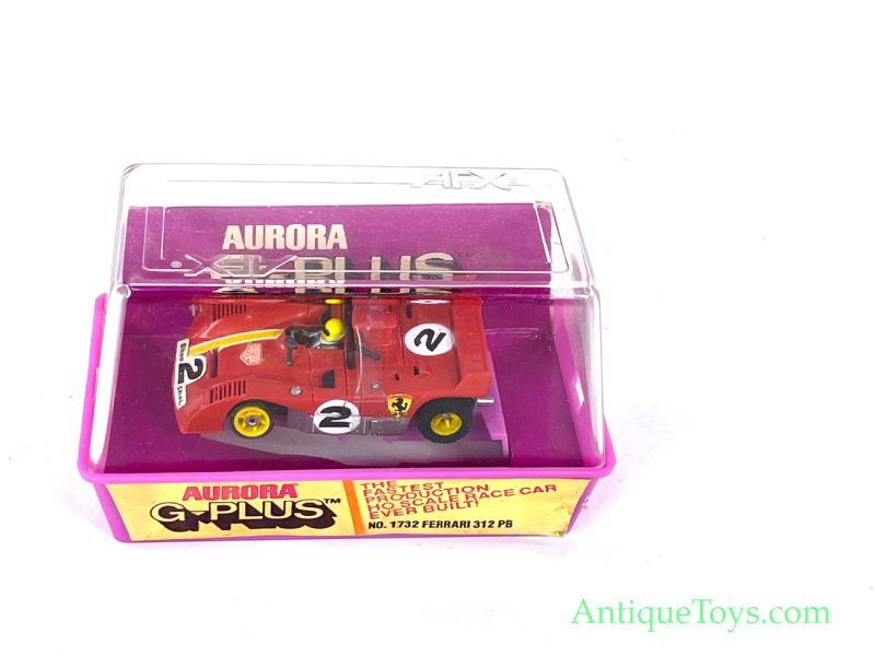 Aurora G-Plus No. 1732 AFX Ferrari 312 PB HO Slot Car in Box <FONT COLOR="ff000 ">*SOLD*</font> - Image 3