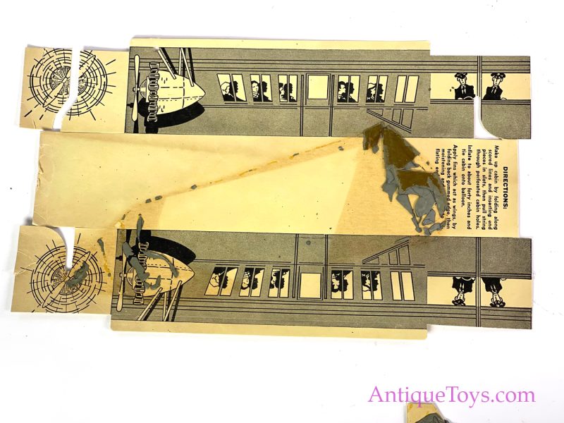 Giant Zepplin Balloon Toy <FONT COLOR="ff000 ">*SOLD*</font> - Image 6