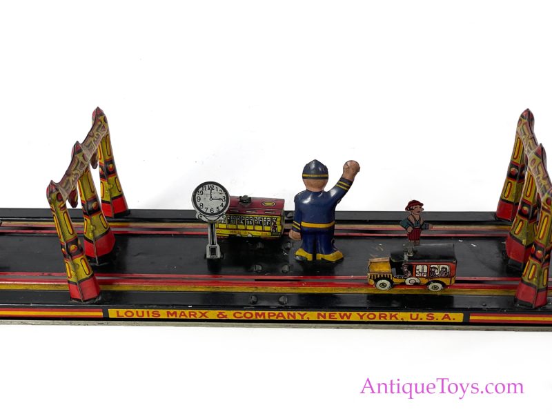 Marx Tin Lithographed Windup Main Street with Box <FONT COLOR="ff000 ">*SOLD*</font> - Image 8