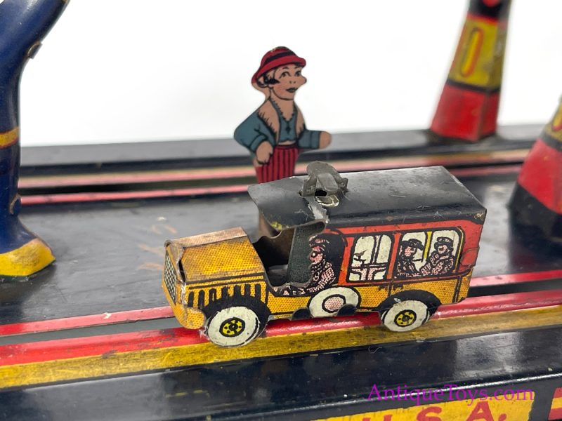 Marx Tin Lithographed Windup Main Street with Box <FONT COLOR="ff000 ">*SOLD*</font> - Image 10