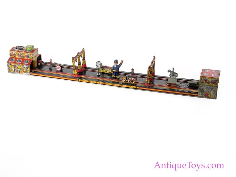 Marx Tin Lithographed Windup Main Street with Box <FONT COLOR="ff000 ">*SOLD*</font> - Image 13