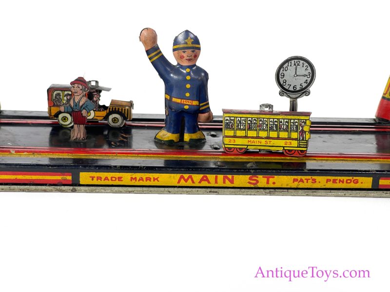 Marx Tin Lithographed Windup Main Street with Box <FONT COLOR="ff000 ">*SOLD*</font> - Image 17