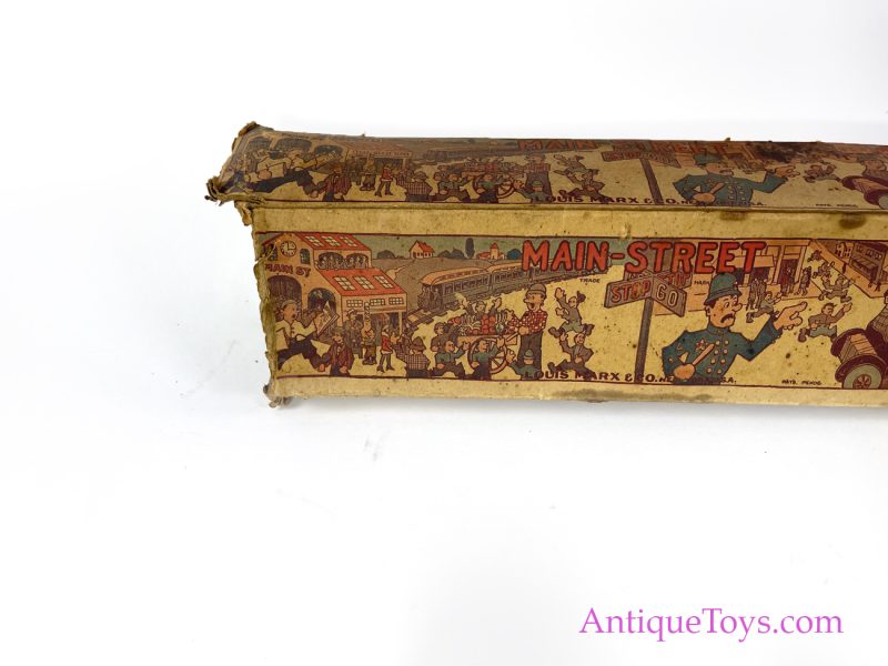 Marx Tin Lithographed Windup Main Street with Box <FONT COLOR="ff000 ">*SOLD*</font> - Image 2