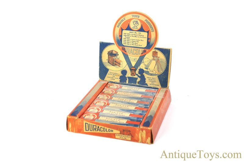 Durable Toys Duracolor Popeye Animated Film Set #50 in Store Display Box <FONT COLOR="ff000 ">*SOLD*</font> - Image 8