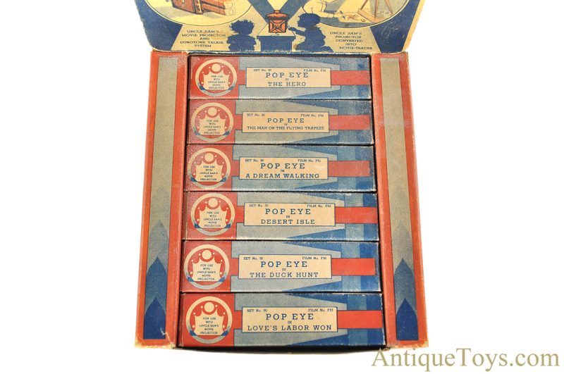 Durable Toys Duracolor Popeye Animated Film Set #50 in Store Display Box <FONT COLOR="ff000 ">*SOLD*</font> - Image 10
