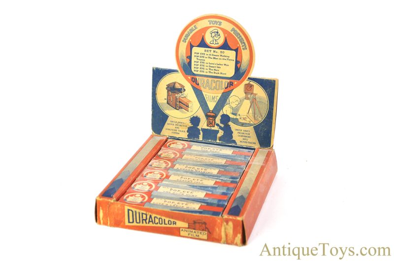 Durable Toys Duracolor Popeye Animated Film Set #50 in Store Display Box <FONT COLOR="ff000 ">*SOLD*</font> - Image 2