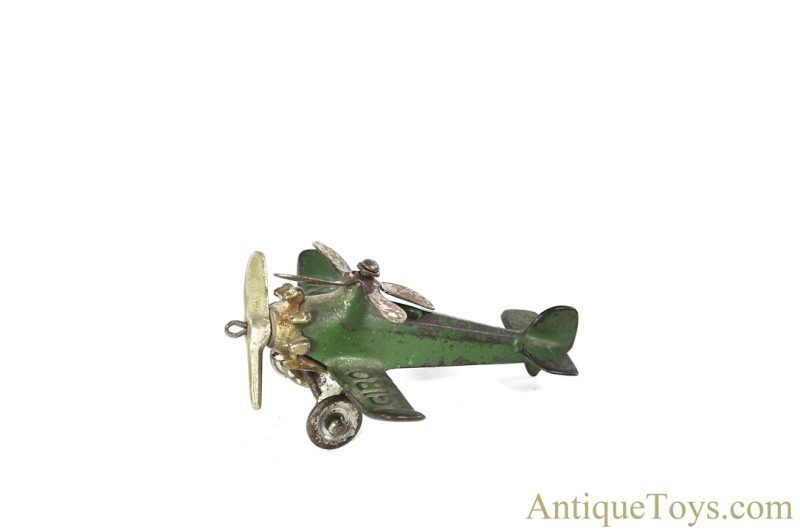 Hubley Cast Iron "Giro Plane" & Tootsie Toy Airplane Set of 3 <FONT COLOR="ff000 ">*SOLD*</font> - Image 3