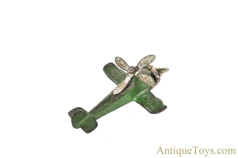 Hubley Cast Iron "Giro Plane" & Tootsie Toy Airplane Set of 3 <FONT COLOR="ff000 ">*SOLD*</font> - Image 4