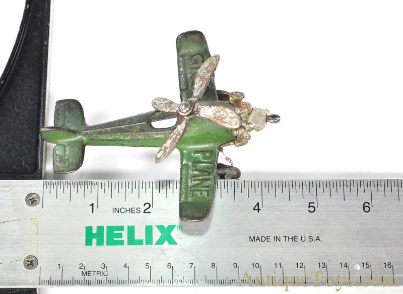 Hubley Cast Iron "Giro Plane" & Tootsie Toy Airplane Set of 3 <FONT COLOR="ff000 ">*SOLD*</font> - Image 9