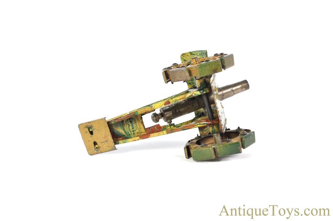 MOTEUR CANOT BATEAU Paquebot Jouet Ancien Tole Jep No Bing Carette