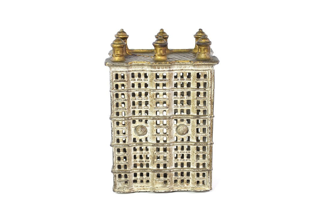 A.C. Williams ca. 1900-1909 Cast Iron 6 Finial Skyscraper