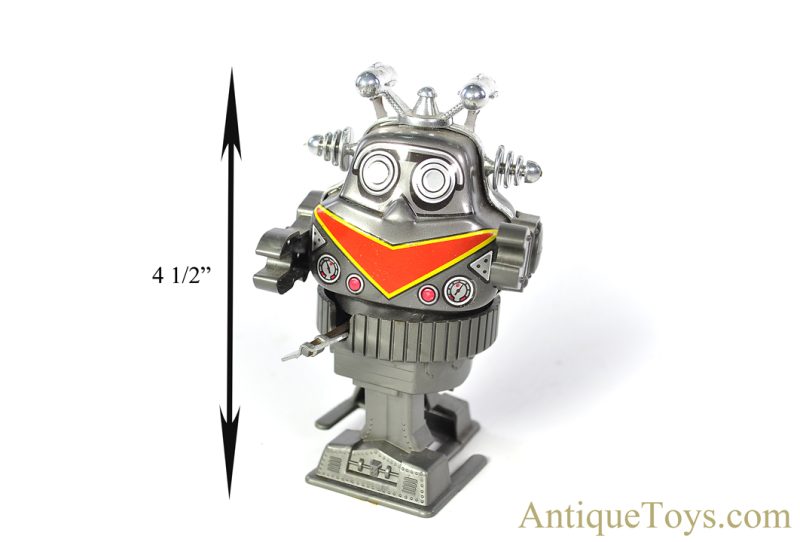 Yonezawa Toys (Y) Tin/Plastic Lithographed Windup "Walking Explorer Robot" Japanese Toy <FONT COLOR="ff000 ">*SOLD*</font> - Image 9