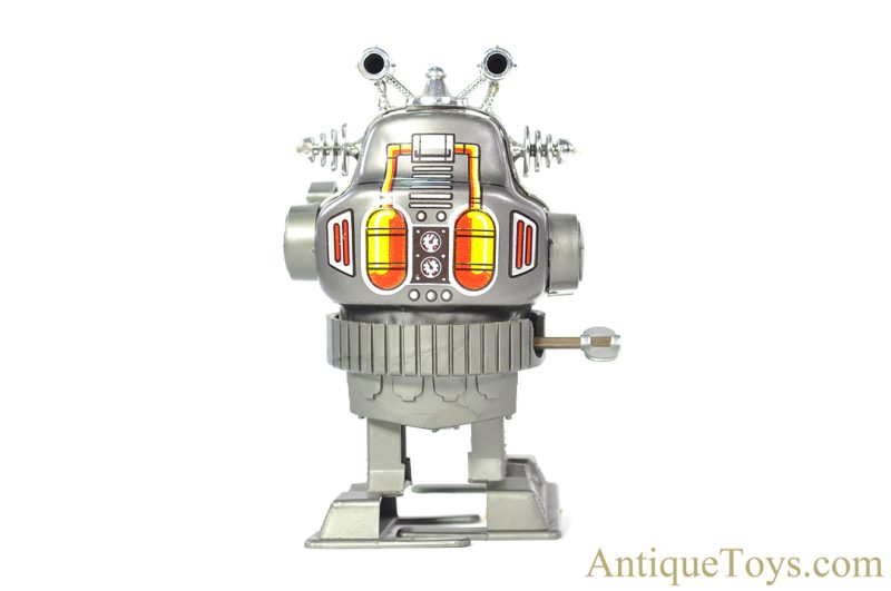 Yonezawa Toys (Y) Tin/Plastic Lithographed Windup "Walking Explorer Robot" Japanese Toy <FONT COLOR="ff000 ">*SOLD*</font> - Image 3