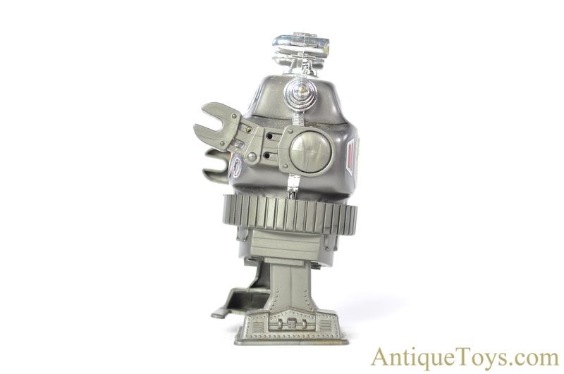 Yonezawa Toys (Y) Tin/Plastic Lithographed Windup "Walking Explorer Robot" Japanese Toy <FONT COLOR="ff000 ">*SOLD*</font> - Image 5