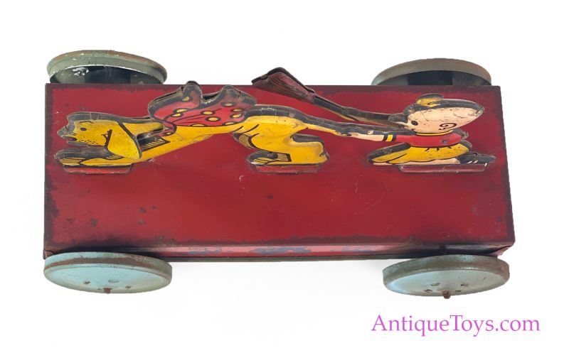 Nifty Toys by J. Chein Tin Lithographed ButterCup and SpareRibs Pull Toy <FONT COLOR="ff000 ">*SOLD*</font> - Image 8