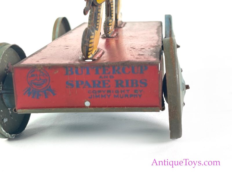 Nifty Toys by J. Chein Tin Lithographed ButterCup and SpareRibs Pull Toy <FONT COLOR="ff000 ">*SOLD*</font> - Image 3