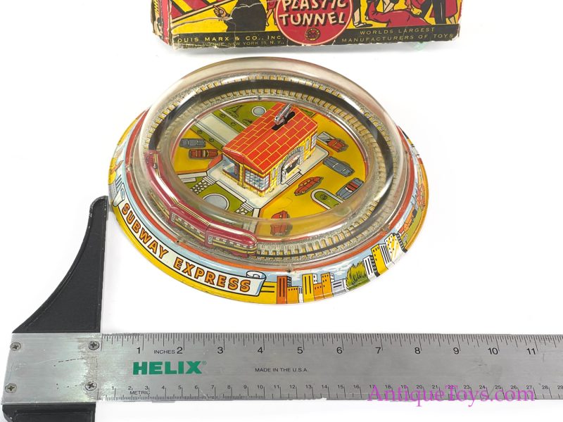 Marx RARE Tin Lithographed Windup "Subway Express" Vintage Toy in Box <FONT COLOR="ff000 ">*SOLD*</font> - Image 10