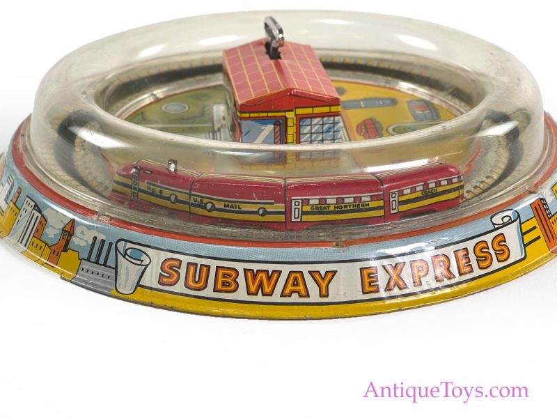 Marx RARE Tin Lithographed Windup "Subway Express" Vintage Toy in Box <FONT COLOR="ff000 ">*SOLD*</font> - Image 4