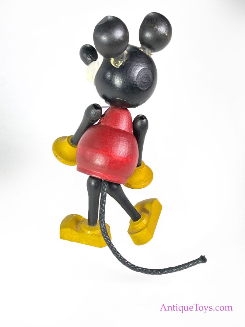 Halsam Products Co. Wooden RARE Mickey Mouse Jointed Doll <FONT COLOR="ff000 ">*SOLD*</font> - Image 9