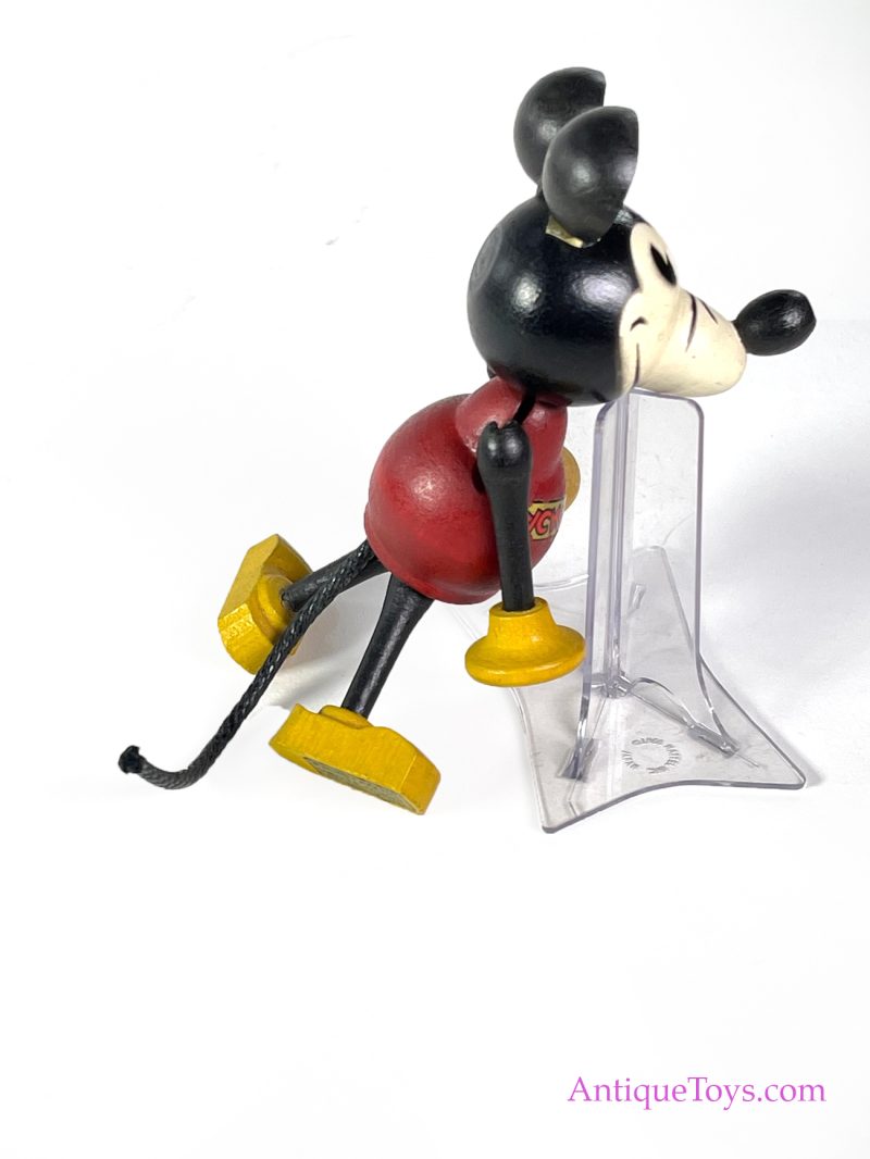 Halsam Products Co. Wooden RARE Mickey Mouse Jointed Doll <FONT COLOR="ff000 ">*SOLD*</font> - Image 10