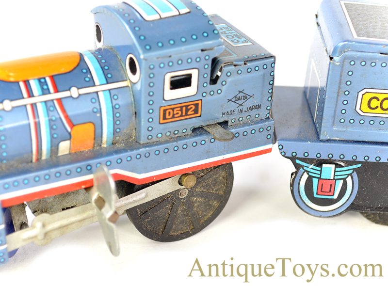Daiya Tin Lithographed Windup ca. 1940's "5-Piece Mechanical Monorail Train Set" in Box <FONT COLOR="ff000 ">*SOLD*</font> - Image 5