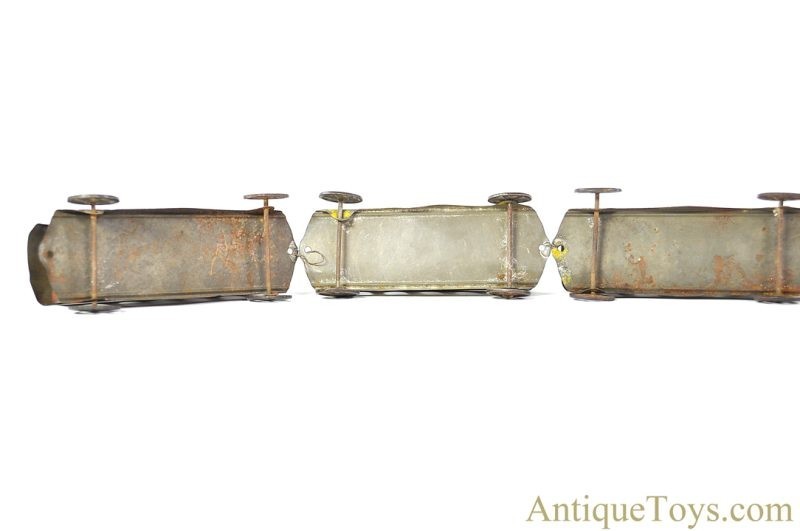 James Fallows Tin Hand Painted 5 Piece Train Set <FONT COLOR="ff000 ">*SOLD*</font> - Image 5