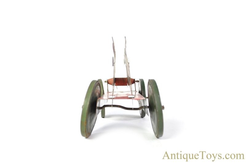 Gibbs Mfg. Co. Tin Lithographed Racing Horses Pull Toy <FONT COLOR="ff000 ">*SOLD*</font> - Image 6