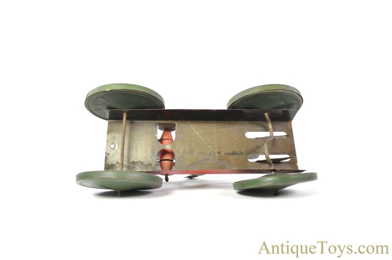 Gibbs Mfg. Co. Tin Lithographed Racing Horses Pull Toy <FONT COLOR="ff000 ">*SOLD*</font> - Image 5