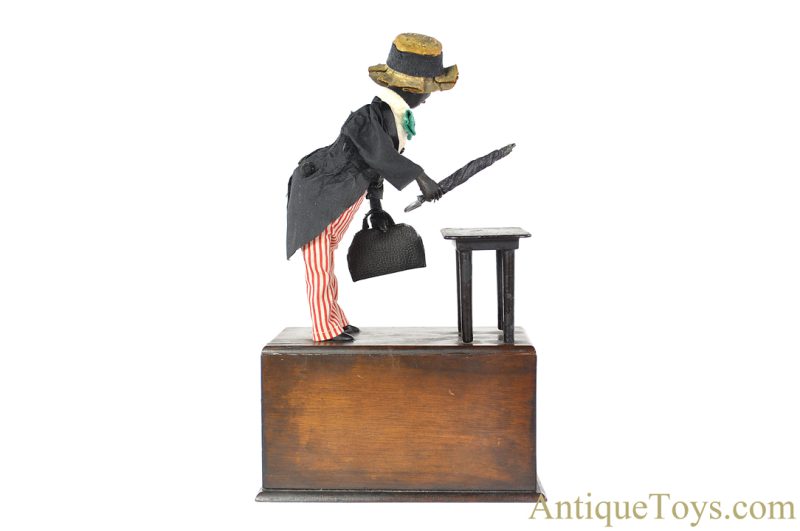 Ives, Blakeslee & Williams Co. ca. 1890's Clockwork No. 49-9 "The Mechanical Stump Speaker" Black Americana for Sale <FONT COLOR="ff000 ">*SOLD*</font> - Image 5