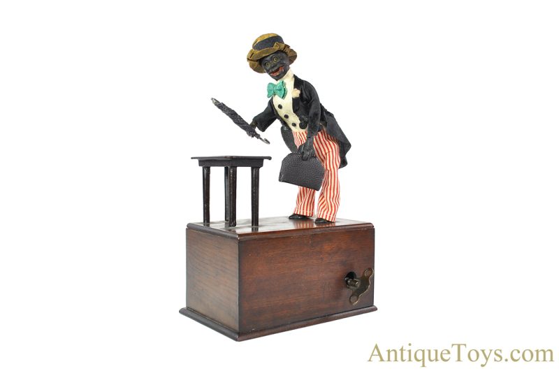 Ives, Blakeslee & Williams Co. ca. 1890's Clockwork No. 49-9 "The Mechanical Stump Speaker" Black Americana for Sale <FONT COLOR="ff000 ">*SOLD*</font>