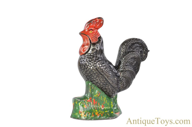 Kyser & Rex Cast Iron "Mechanical Rooster Bank" Mechanical Bank for Sale <FONT COLOR="ff000 ">*SOLD*</font> - Image 6